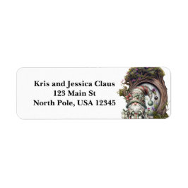 Personalized Gnome Return Address Labels