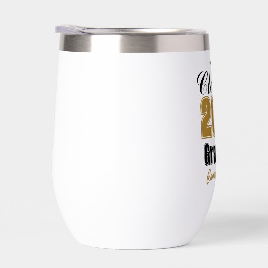 Personalized Gold Class of 2026 Graduation (Rechts)