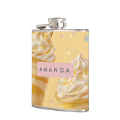 Personalized Golden Caramel Swirl Milkshake Heupfles (Links)