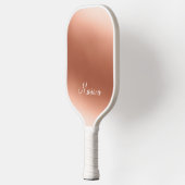 Personalized Golden Chic Pickleball Paddle (Links)