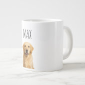 Personalized Golden Retriever Coffee Mug — "Max" N Grote Koffiekop (Voorkant rechts)