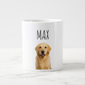 Personalized Golden Retriever Coffee Mug — "Max" N Grote Koffiekop (Voorkant)