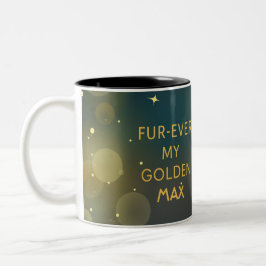 Personalized Golden Retriever Mom Mug Custom Dog Tweekleurige Koffiemok