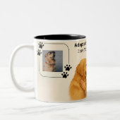 Personalized Golden Retriever Mom Mug – Custom Tweekleurige Koffiemok (Links)
