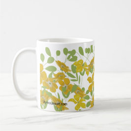 Personalized Golden Whimsey Koffiemok