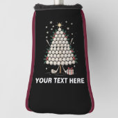 Personalized Golf Christmas Tree Equipment Family Golfheadcover (Draai 90)