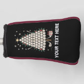 Personalized Golf Christmas Tree Equipment Family Golfheadcover (Voorkant)