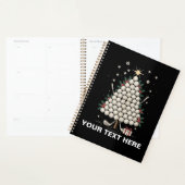 Personalized Golf Christmas Tree Equipment Family Planner (Display)