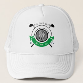 Personalized Golf Club Name Classic Trucker Hat Pet
