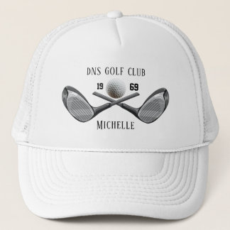 Personalized Golf Club Name Classic Trucker Pet