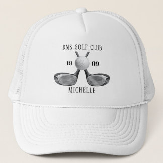 Personalized Golf Club Name Classic Trucker Pet