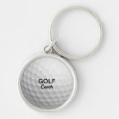 Personalized Golf Coach Sleutelhanger (Voorkant)