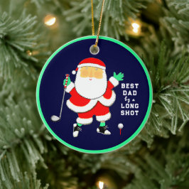 Personalized Golf Collectible Keramisch Ornament