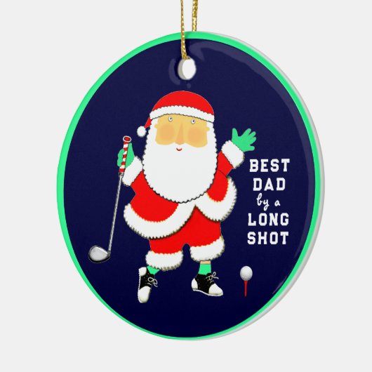 Personalized Golf Collectible Keramisch Ornament (Links)