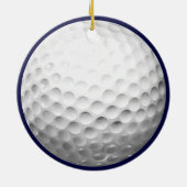 Personalized Golf Collectible Keramisch Ornament (Achterkant)