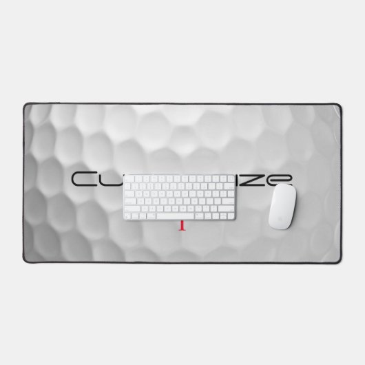 Personalized Golf Gift with Custom Name & Number Bureaumat (Keyboard & Muis)