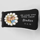 Personalized Golf Head Cover - "More Than Birdies" (Voorkant)