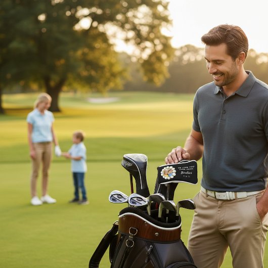 Personalized Golf Head Cover - "More Than Birdies"