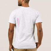 Personalized Golf Name Retro Gas Station Label T-shirt (Achterkant)