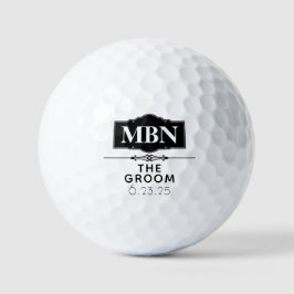 PERSONALIZED GOLFBALLEN VOOR DE BRUIDEGOM