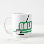 Personalized Golfer Mugs Koffiemok (Links)