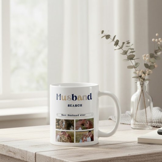 Personalized Google Search Best Husband Ever photo Koffiemok