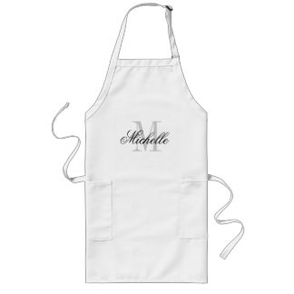 Personalized gourmet kitchen apron for men | women lang schort