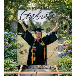 Personalized Grad Party Welcome Sign Acryl Bord