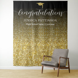 Personalized Graduate Congratulations Graduation Wandkleed