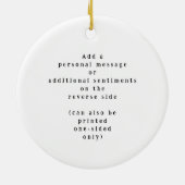 Personalized Graduate Custom Name School Class Of Keramisch Ornament (Achterkant)