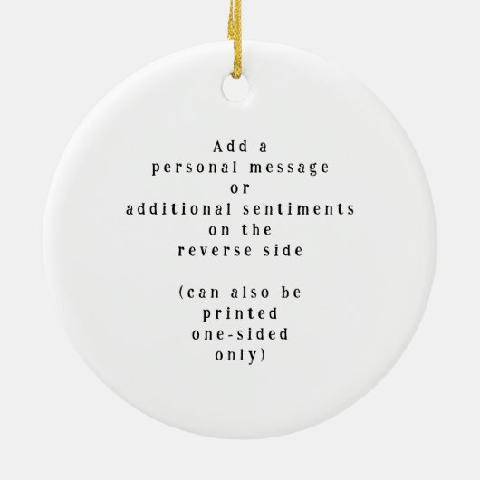 Personalized Graduate Custom Name School Class Of Keramisch Ornament (Achterkant)