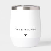 Personalized Graduate Tumbler Class of 2026 Gift (Achterkant)