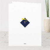 Personalized Graduation 2026 Kaart (Achterkant)