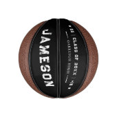 Personalized Graduation Athlete Keepsake Basketbal (Verticaal)