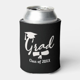 Personalized Graduation Beer Cooler, Custom Year Blikjeskoeler