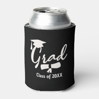 Personalized Graduation Beer Cooler, Custom Year Blikjeskoeler