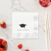 Personalized Graduation Cap Coined Paper Servet (Insitu)