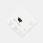 Personalized Graduation Cap Coined Paper Servet (Hoek)
