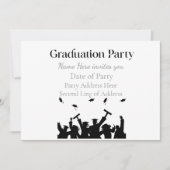 Personalized Graduation Custom Name and Class Year Kaart (Voorkant)