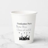 Personalized Graduation Custom Name and Class Year Papieren Bekers (Voorkant)