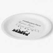 Personalized Graduation Custom Name and Class Year Papieren Bordje (Gekanteld)