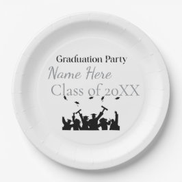 Personalized Graduation Custom Name and Class Year Papieren Bordje