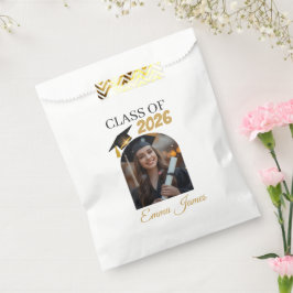 Personalized Graduation Favor Bags Class of 2026 Bedankzakje