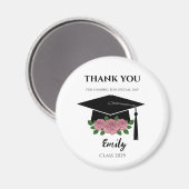 Personalized graduation favors with magnet (Voorkant / Achterkant)