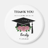 Personalized graduation favors with magnet (Voorkant)