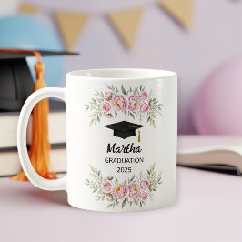 Personalized graduation gift for her, graduate mug koffiemok