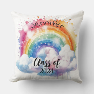 Personalized Graduation Gift Throw Pillow Kussen
