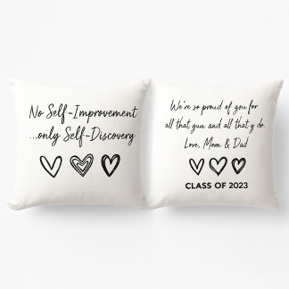 Personalized Graduation Gift Throw Pillow Kussen
