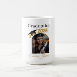 Personalized Graduation Mug – Class of 2026 Koffiemok