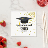 Personalized Graduation Party Napkins Servet (Insitu)